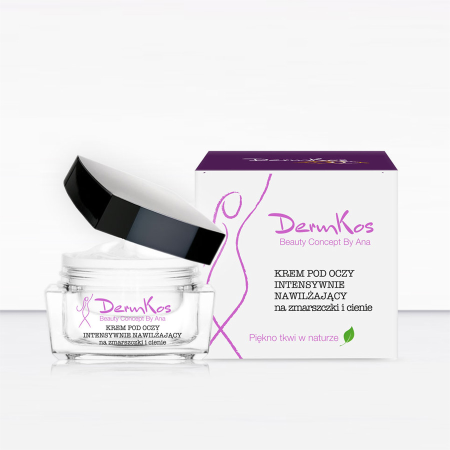 Krem pod oczy intensywnie nawilżający na zmarszczki i cienie